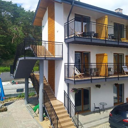 Hotel Piaskowy Dwor Krynica Morska Esterno foto