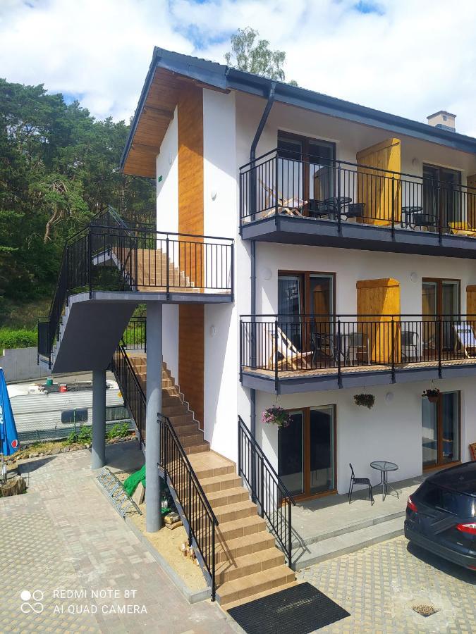 Hotel Piaskowy Dwor Krynica Morska Esterno foto